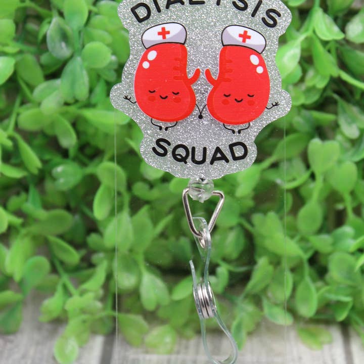 Dialysehold Badge/ID-holder rulle for engroshandel hos Hylidae Boutique