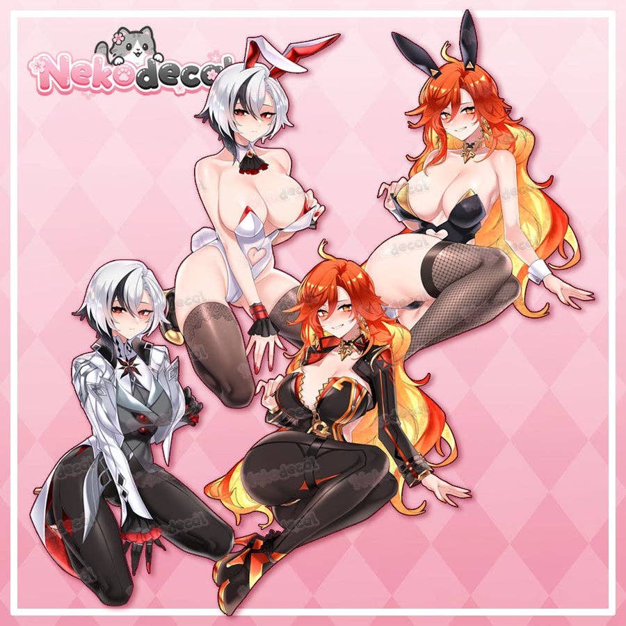 Nekodecal - Wholesale Sticker - Arlecchino & Mavuika Stickers5