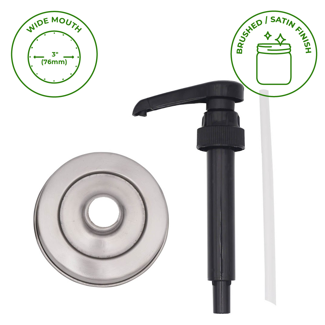 Mason Jar Lifestyle - Wholesale Kitchen Tool/Gadget - Food Grade Dispenser Pump for Mason Jars13