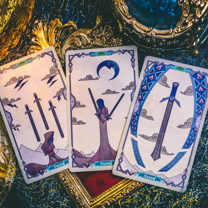 Vermilion Collection - Wholesale Tarot Cards - Broken Mirror Tarot MERCURY Special Edition10