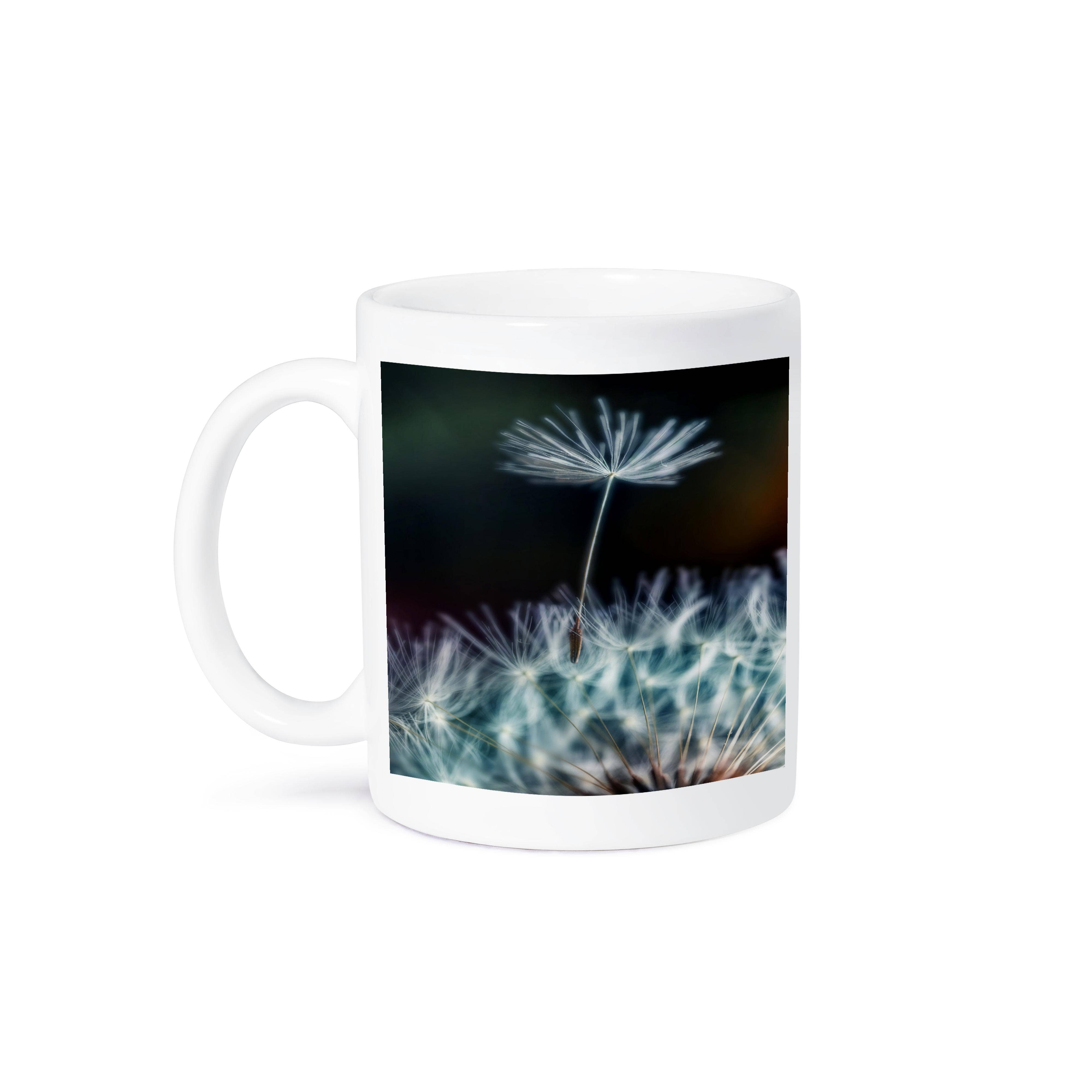 3dRose – wholesale Coffee mug – 3dRose, Dandelion Seed In Wind Close Up, Mug8