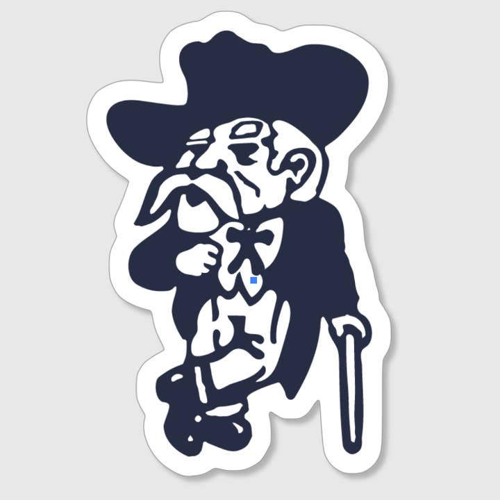 The Chester Drawer - Wholesale Sticker - Vintage Colonel Reb Sticker