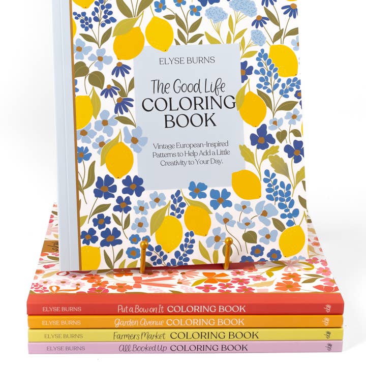 Elyse Breanne Design - Wholesale Coloring Book - Adult - The Good Life Coloring Book