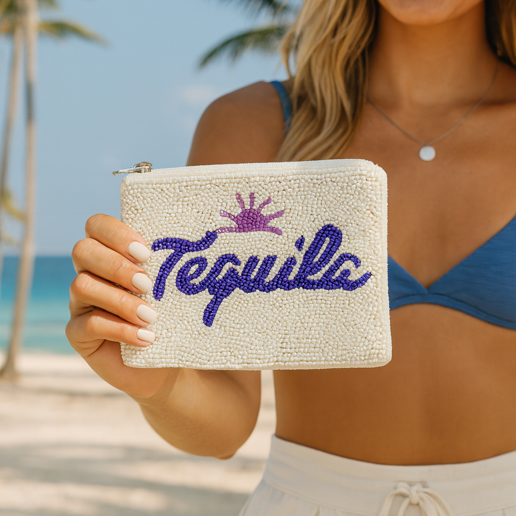 GiftsbyPR – wholesale Myntväska - Dam – Tequila Pärlväska, Margarita Myntväska, Fiesta Pouch1