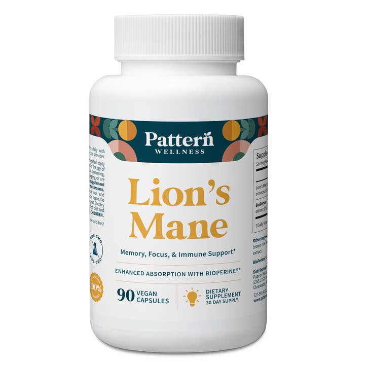 Lion's Mane for wholesale by Pattern Wellness