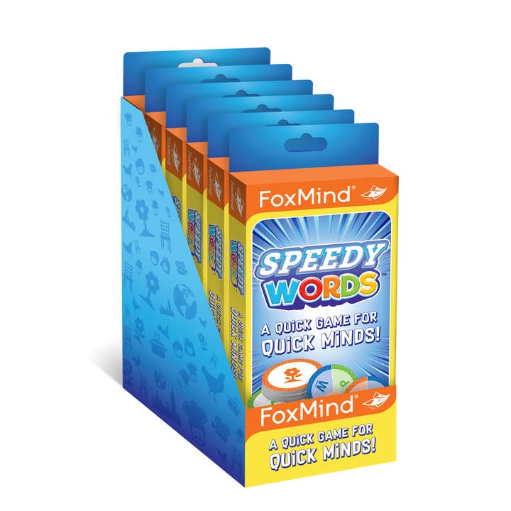 FoxMind - Wholesale Card Game - Speedy Words Peggable Box3