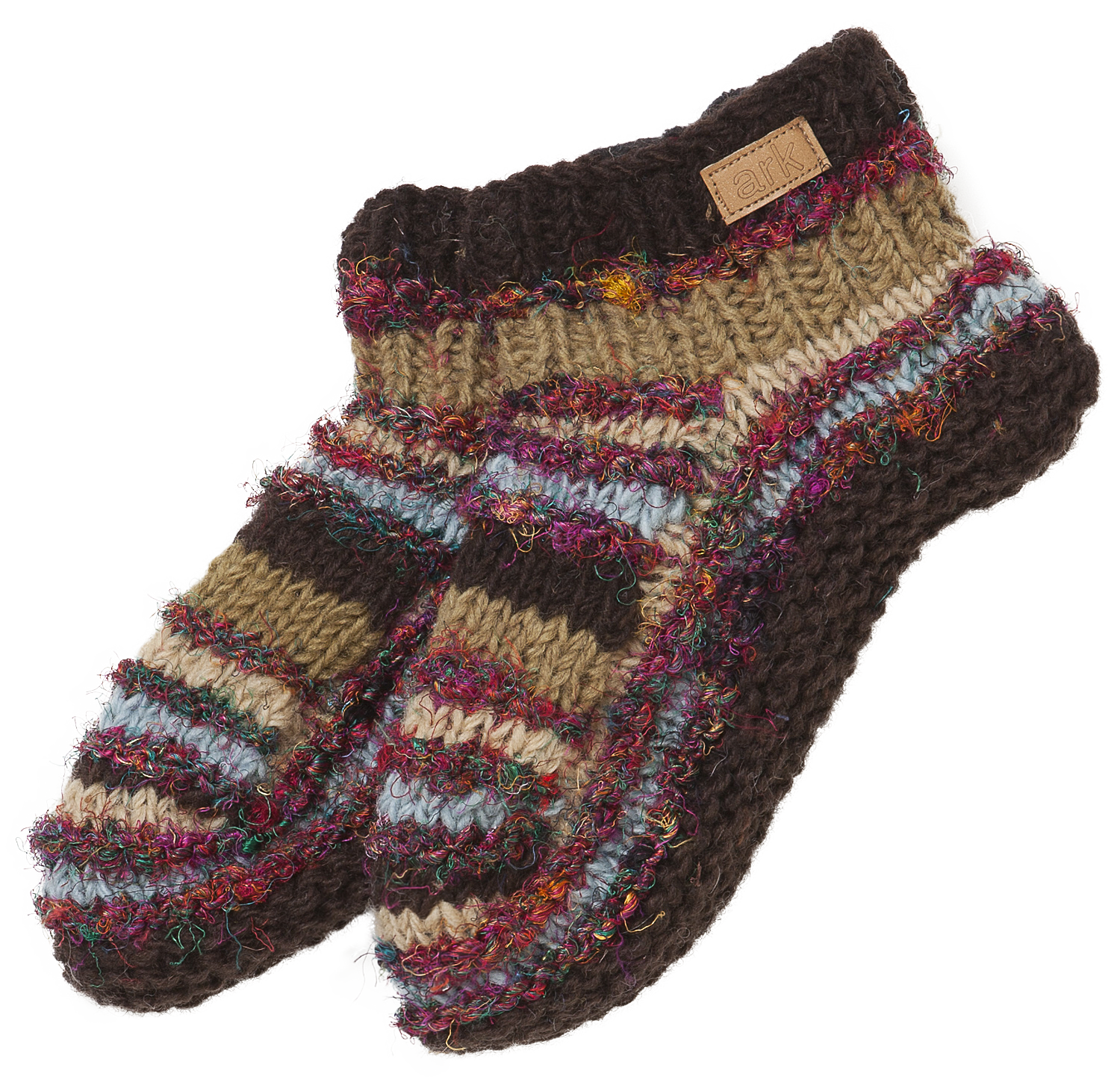 Ark Imports – Engroshandel Sokkehjemmesko – Unisex – Swool Stripe Støvletter4