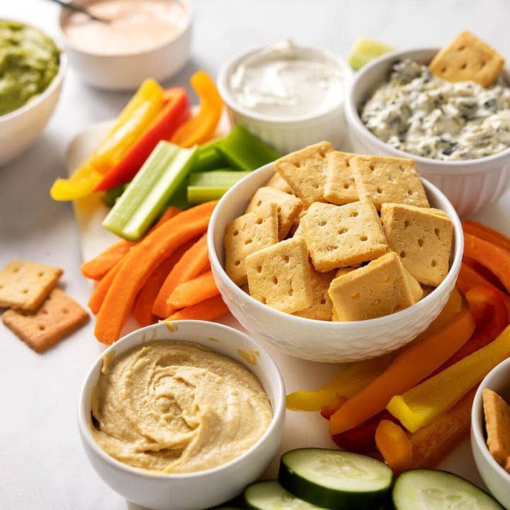 HighKey - Wholesale Crackers - Almond Flour Crackers: Sea Salt 2oz - 6ct Case2