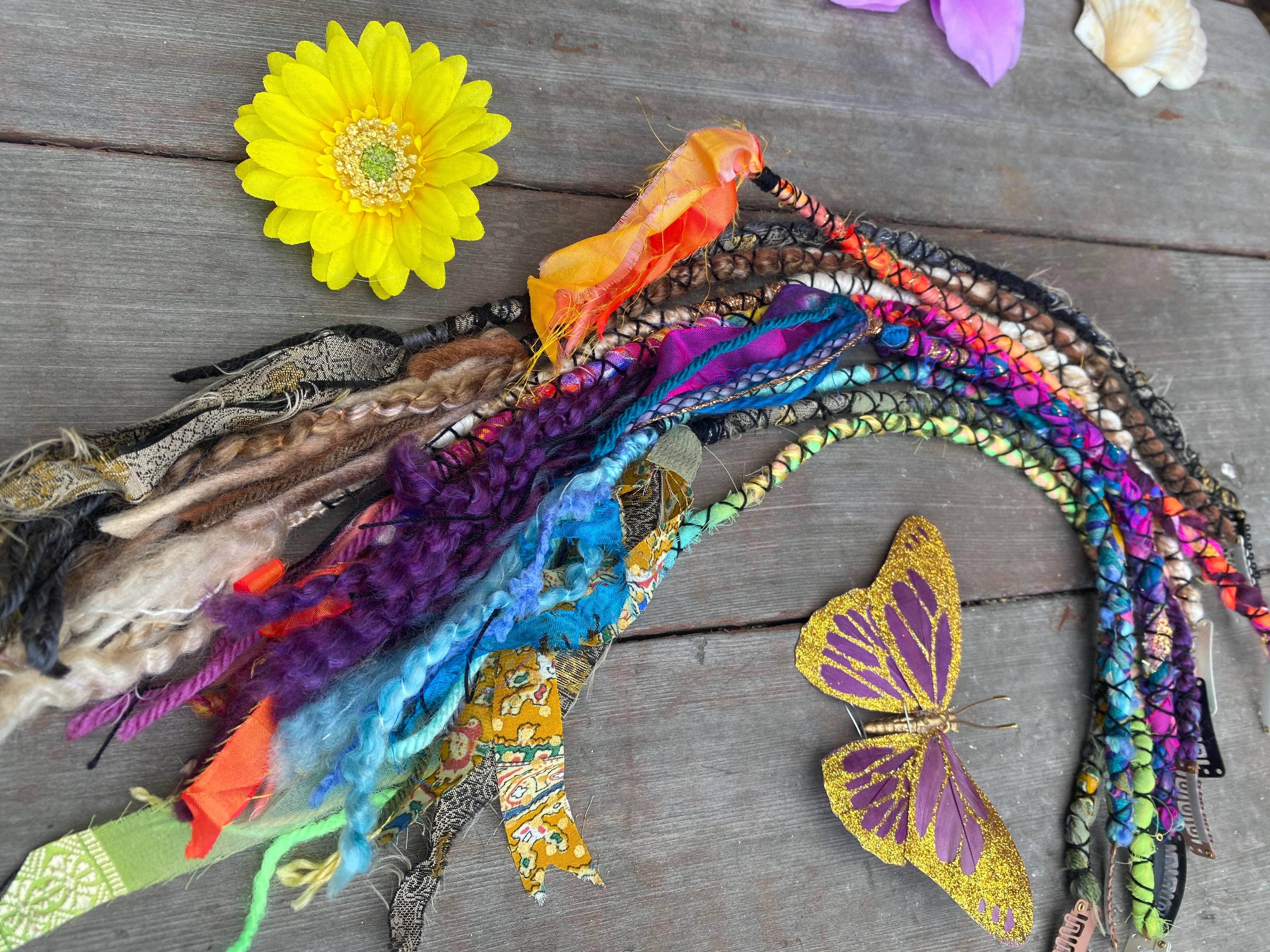 Sea Gypsy Designs - Wholesale Hair Extensions - Mix of Simple, and Sweet, single GYPSY-DREADS3