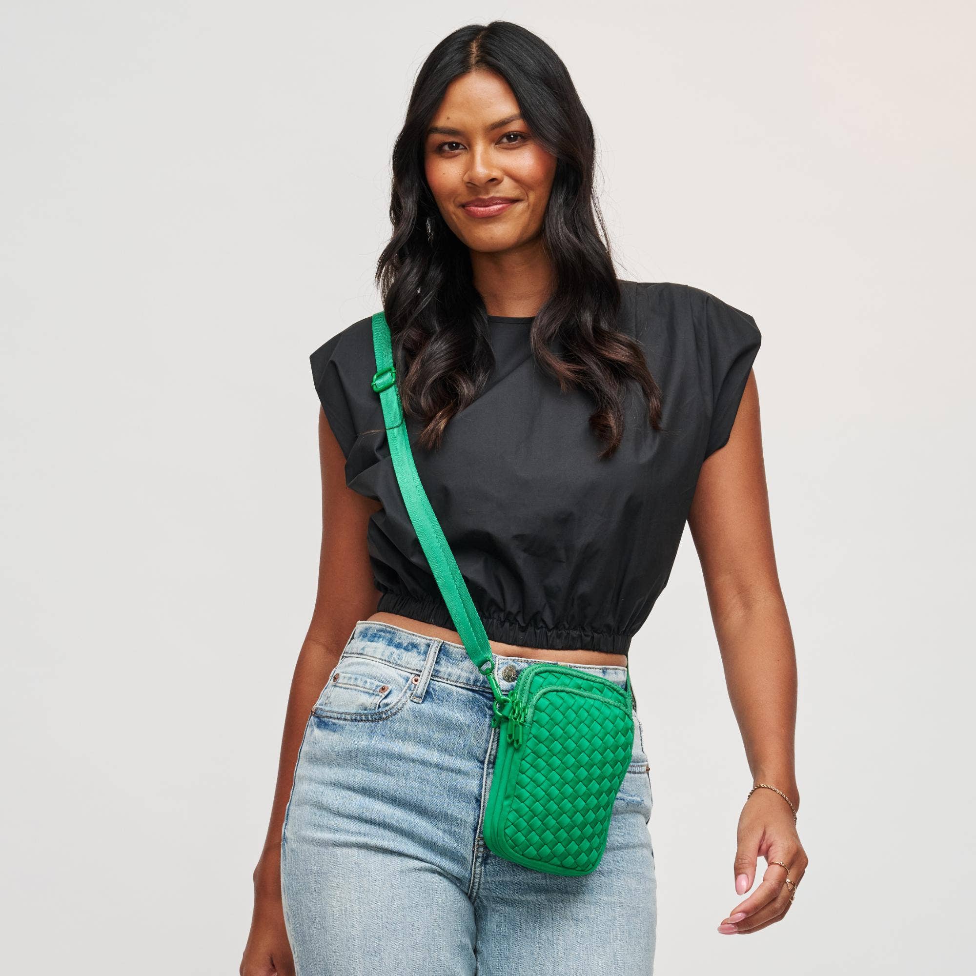 Sol and Selene - Vendita all'ingrosso Borsa a tracolla - Donna - Divide & Conquer Borsa a Tracolla in Neoprene Intrecciato40