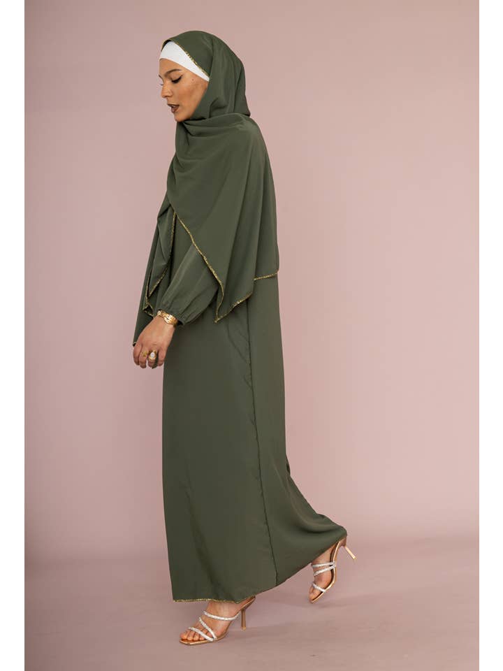 IDEAL OUTFIT - Wholesale Kaftan - Women's - Medina silk abaya for women ref:2338pkdr2