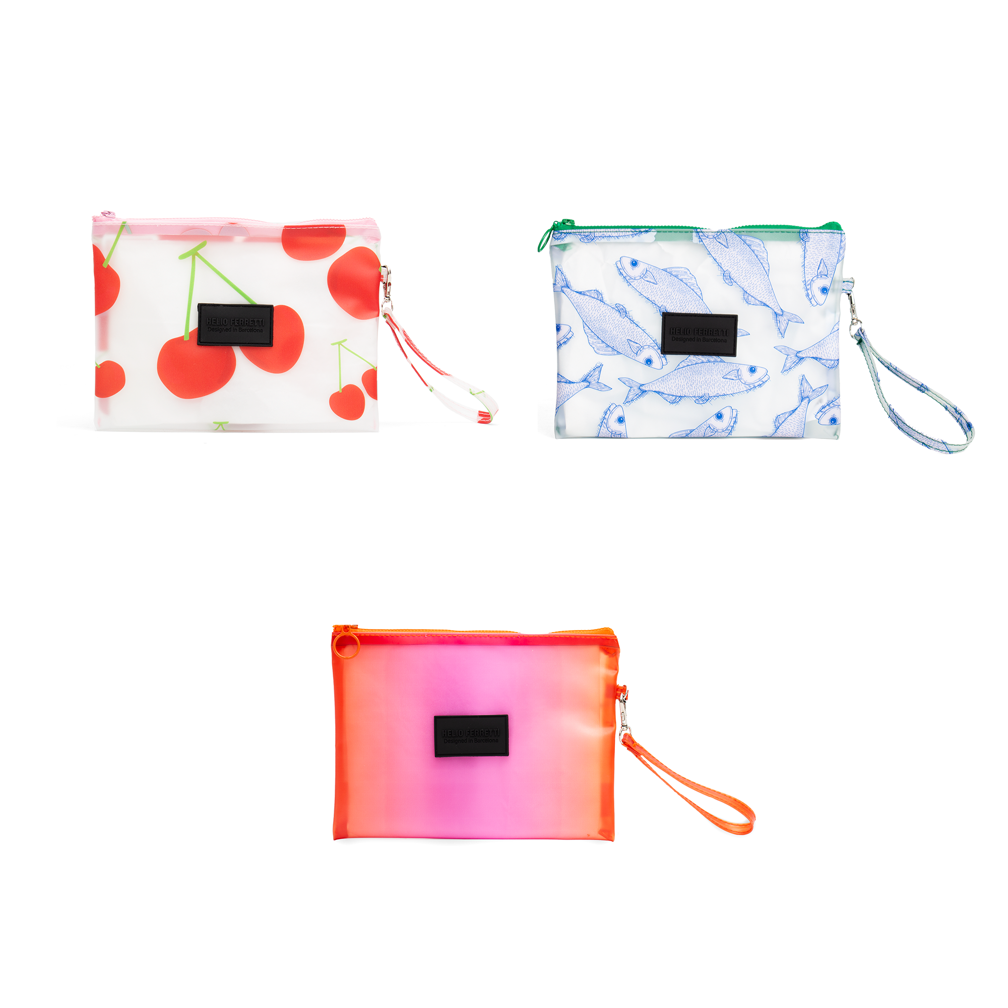 Helio Ferretti - Vendita all'ingrosso Pochette - Donna - Clutch Azzurro Chiaro Segno Pesci Helio Ferretti2