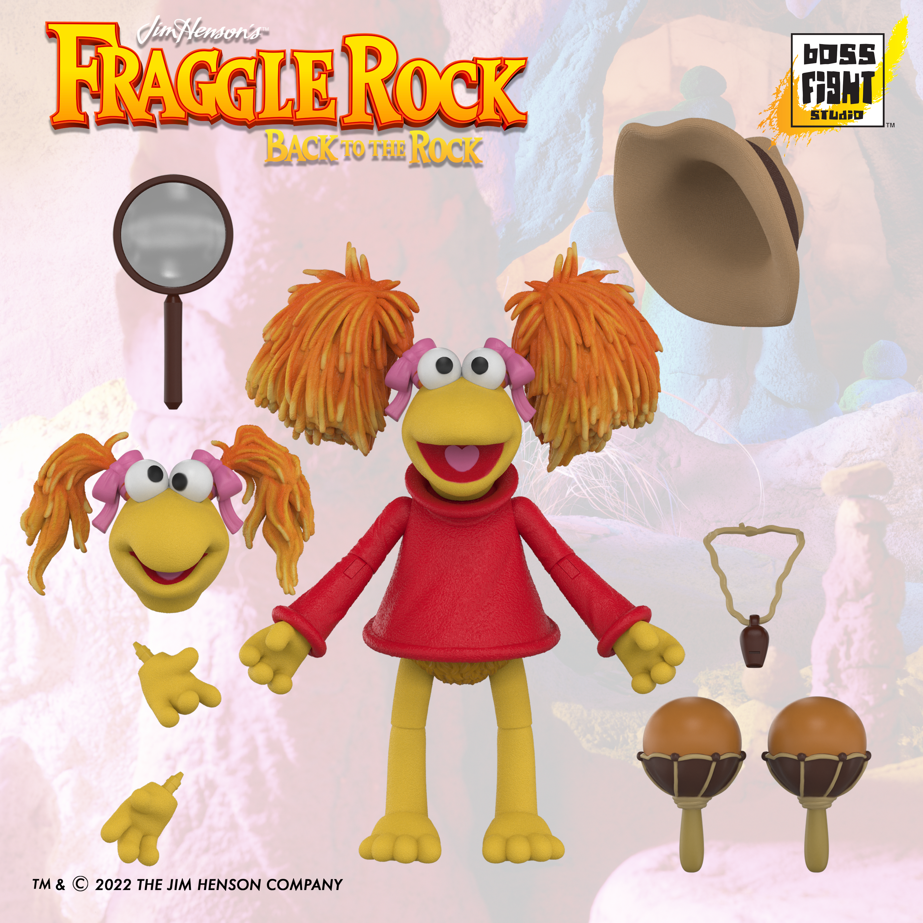 Boss Fight Studio Llc - Wholesale Figurine Toy - Kids - Fraggle Rock Action Figure: Red4