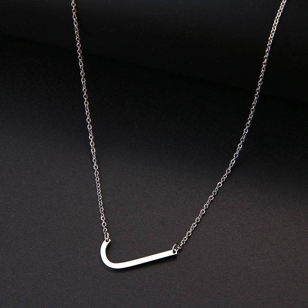 Alora Boutique Inc. - Wholesale Pendant/Charm Necklace - Monogram Collection Initial Necklace18