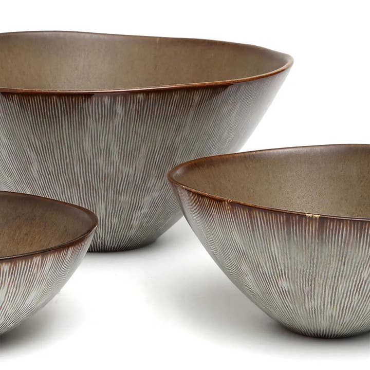 Bazar Bizar Living - Wholesale Serve Bowl - The Peniche Serving Bowl3