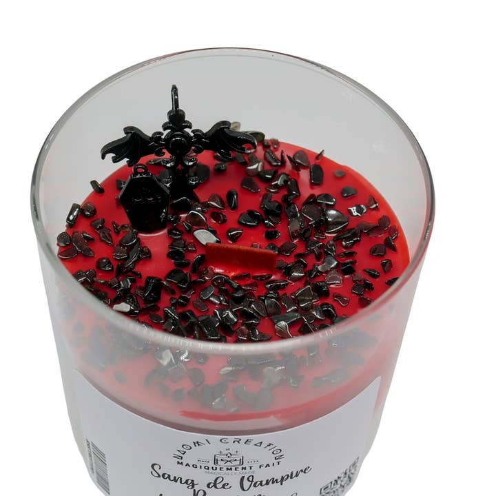 Arômes & Évasions – wholesale Jar/filled candle – Scented Candles - Vampire Blood - Premium - Wood Wick2