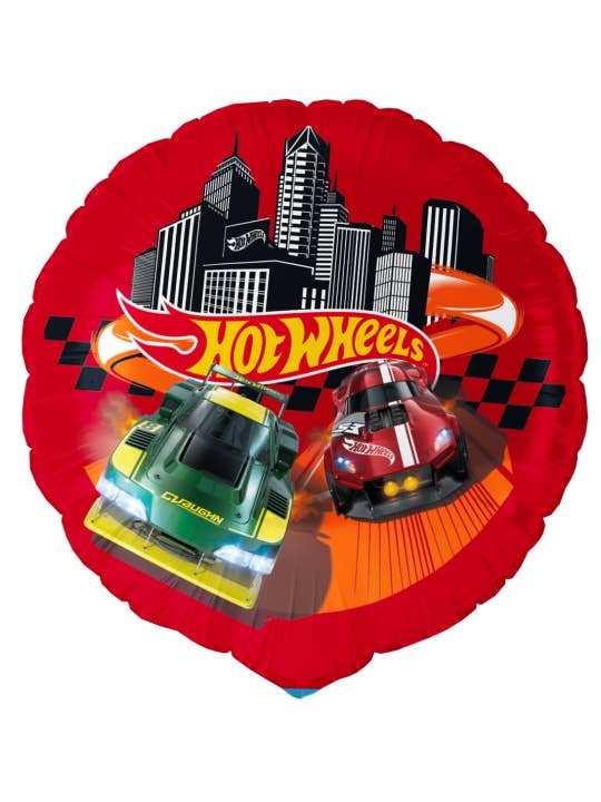 Globo Foil Hotwheels Redondo 46 cm para venta al por mayor de Fiestora