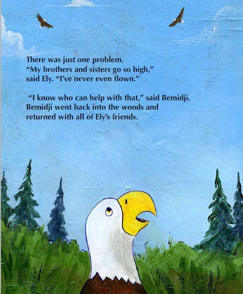 Bookish Endeavors - Wholesale Preschool Book (3-5) - Ely Eagle Learns To Fly3