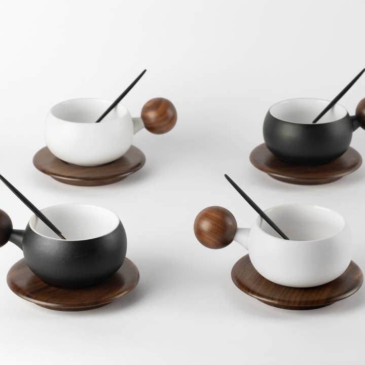 Artisan Wooden Tea Cup Duo and other Purchase Wholesale teacake. Free Returns & Net 60 Terms on Faire trending on Faire.