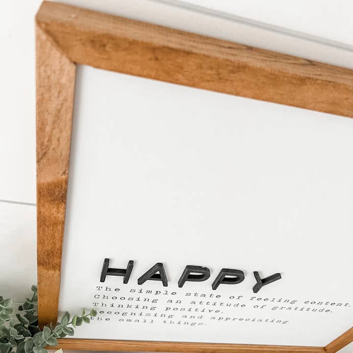 WillowBee Signs & Designs – Großhandel Schilder – Happy Definition-Zeichen3
