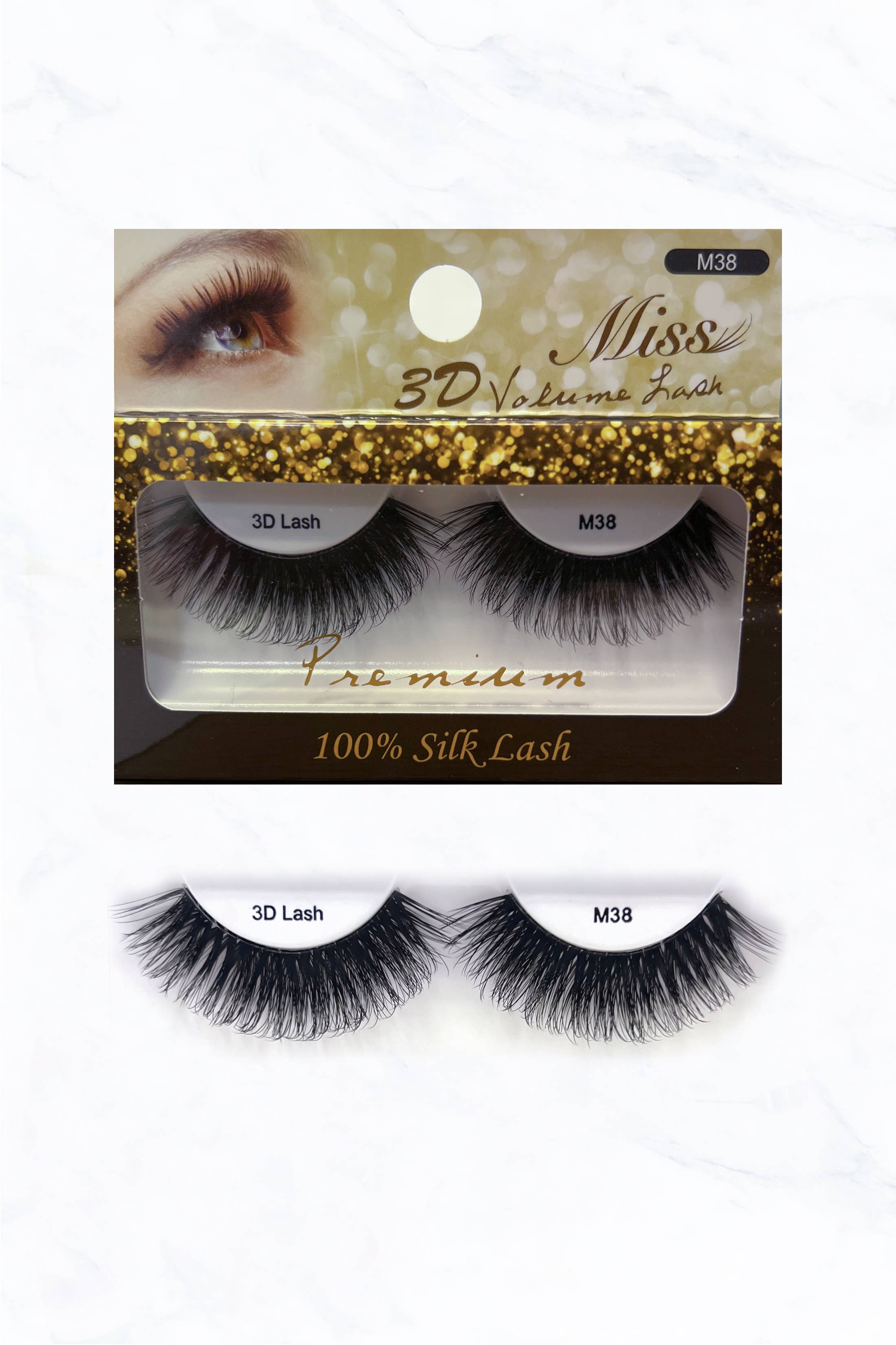 Suzie Q USA - Wholesale False/Fake Eyelashes - Miss 3D Volume Lash 224ELM-34