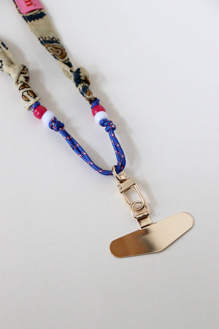 Maho - Wholesale Phonecase Strap - César Paisley Beige1