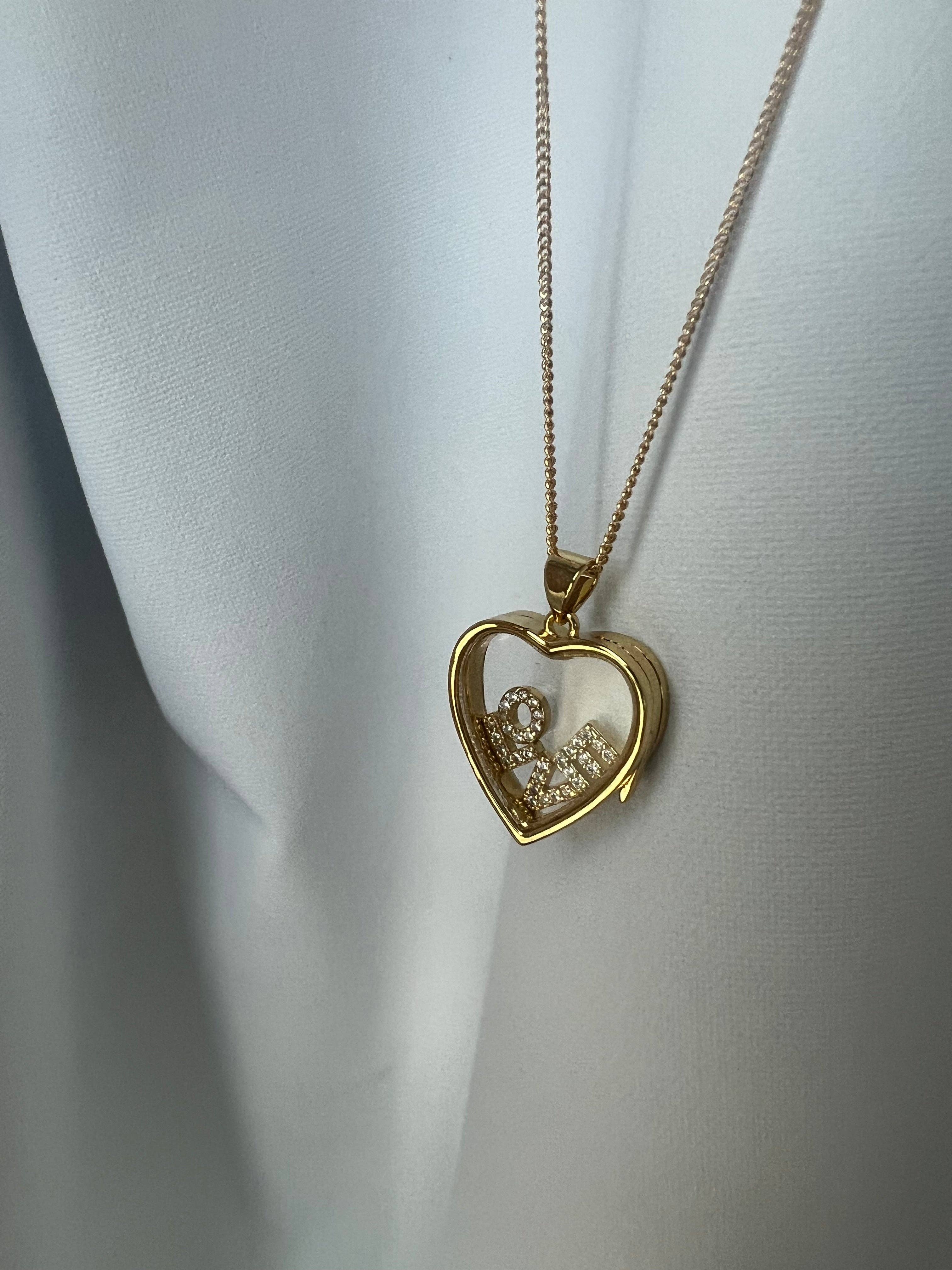 23North Jewelry - Wholesale Locket Necklace - Custom Crystal Letter Locket Necklace1