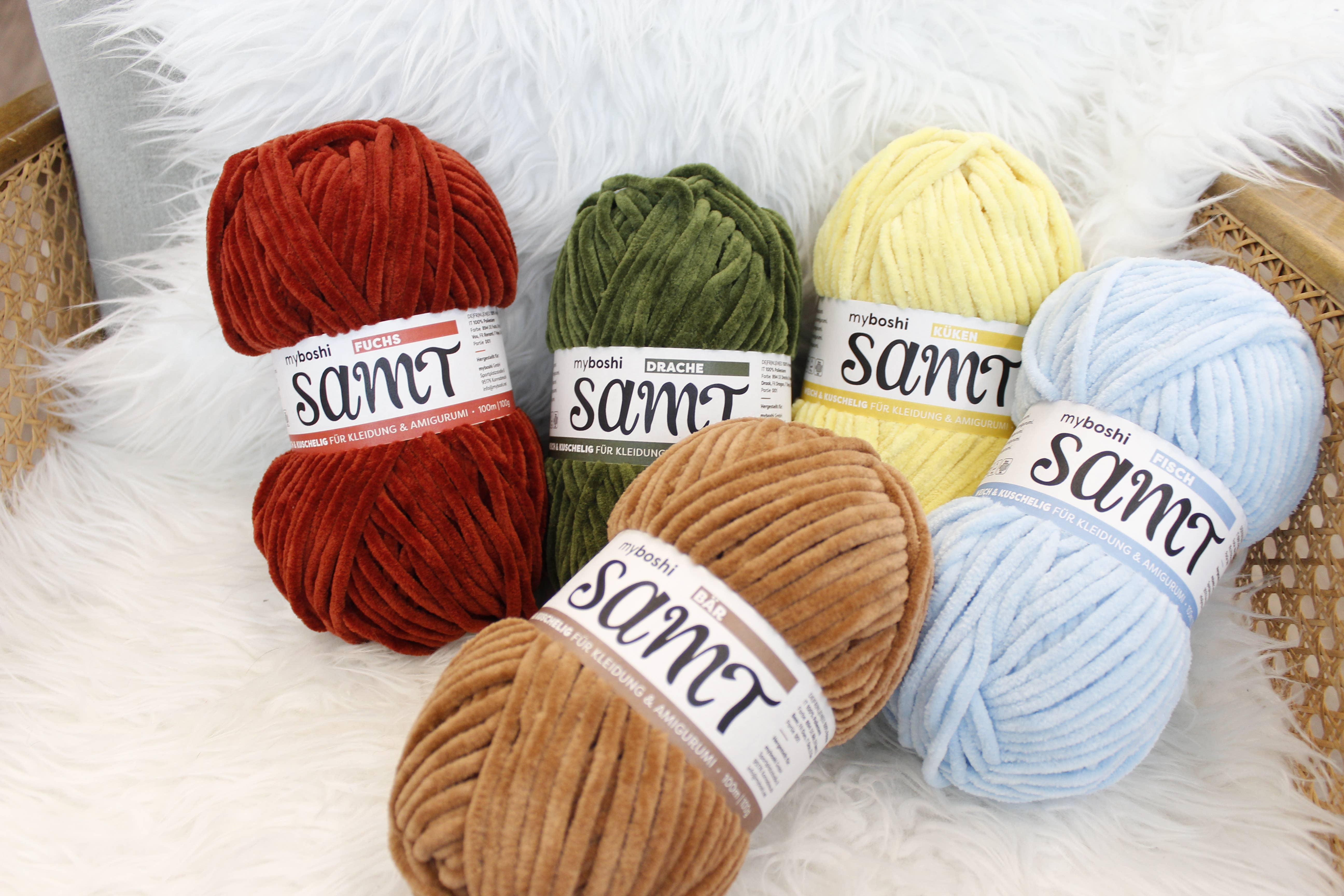 myboshi – Engroshandel Garn – Velvet uld - superblødt chenillegarn23