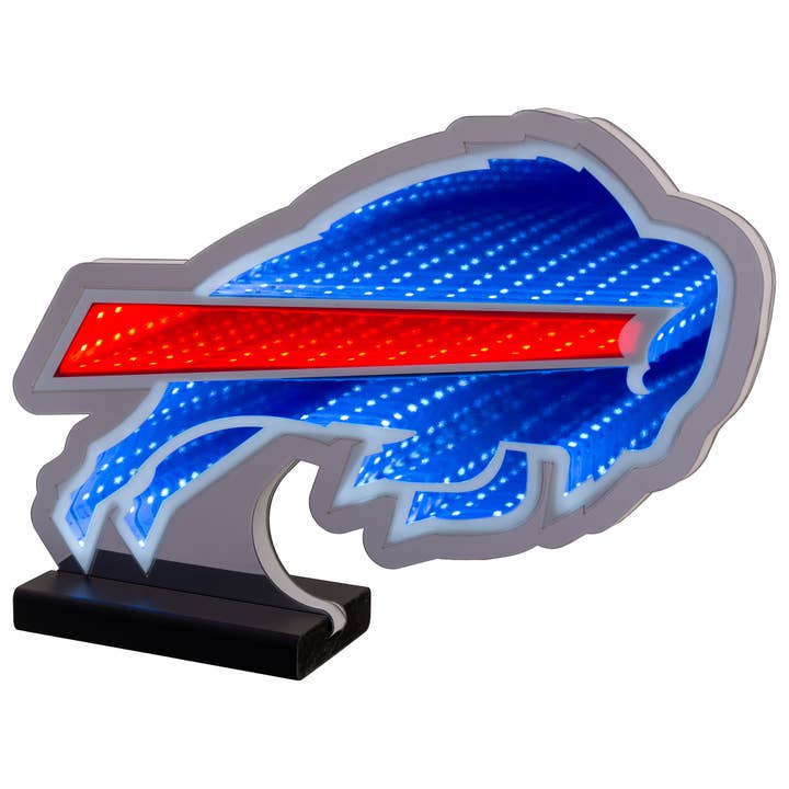 NFL BUFFALO BILLS LED INFINITY LOGO LIGHT for wholesale by Sporticulture