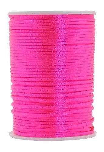 Mandala Crafts - Wholesale Craft Supplies - Mandala Crafts Satin Rattail Cord String from Nylon for Chinese Knot, Macramé, Trim, Jewelry Making7
