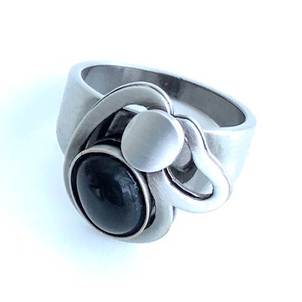 Christophe Poly / Crono Design - Wholesale Cocktail/Statement Ring - RINGS (R) - Sizes from (5-11)12