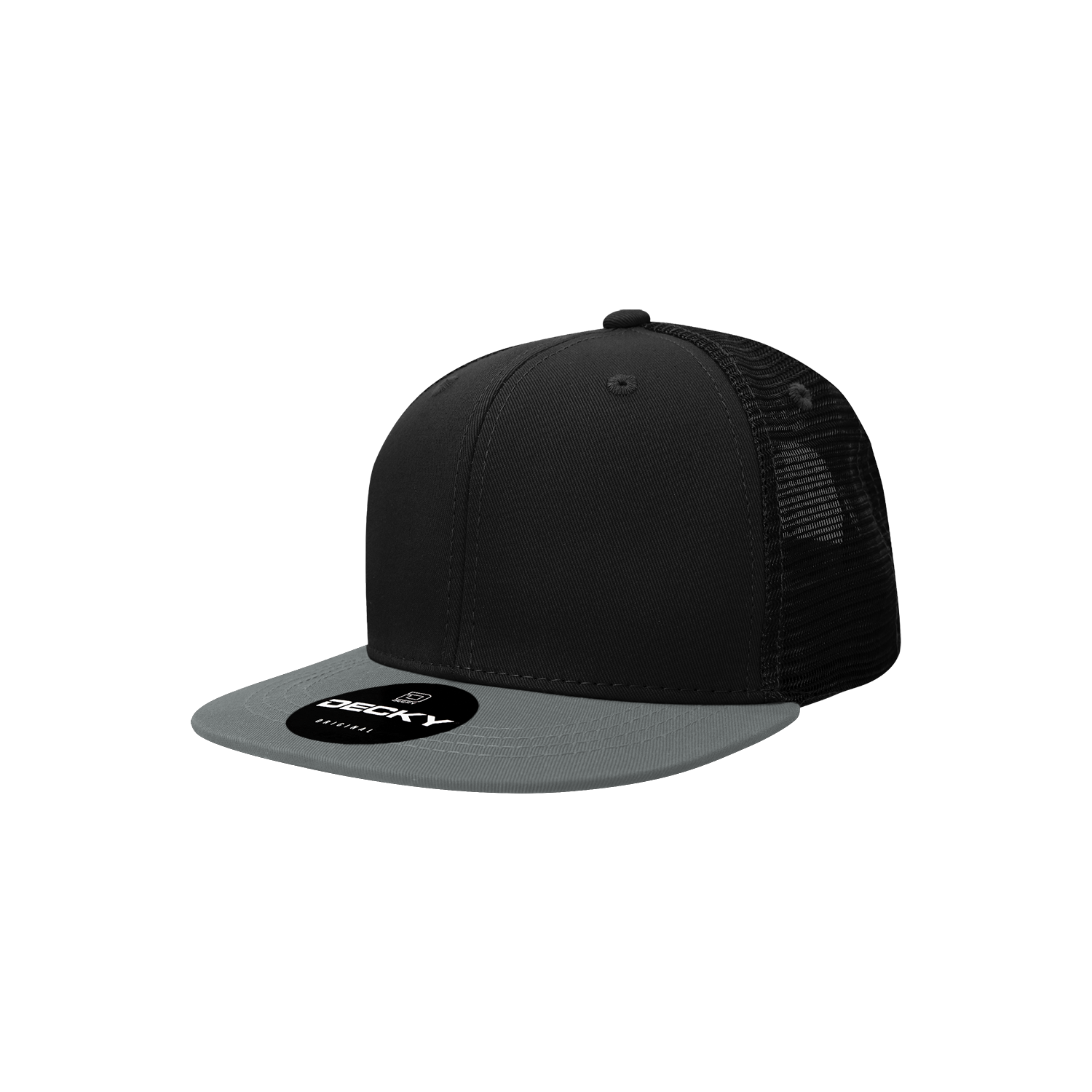 The Park Wholesale - Vente Casquette de camionneur – unisexe - Casquette camionneur enfant Decky 5010 avec visière plate et fermeture snapback7