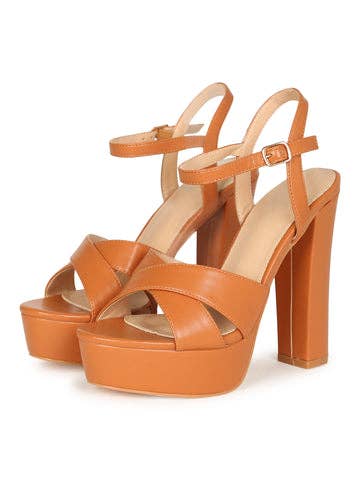 PLATFORM SANDALS HOEA187 for wholesale by House of E ATL LLC