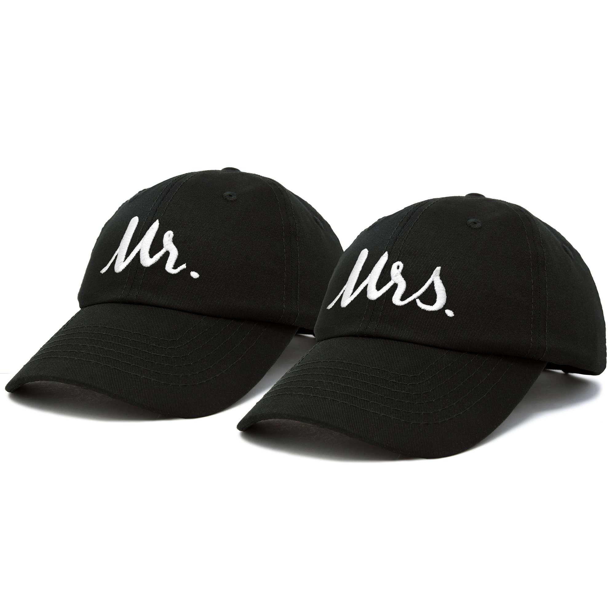 Dalix - Wholesale Baseball Cap - Unisex - DALIX Mr and Mrs Baseball Cap Matching Couples Hat Set2