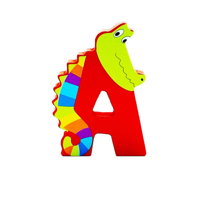 Orange Tree Toys - Wholesale Wood Toy - Kids - Alphabet wooden letter A