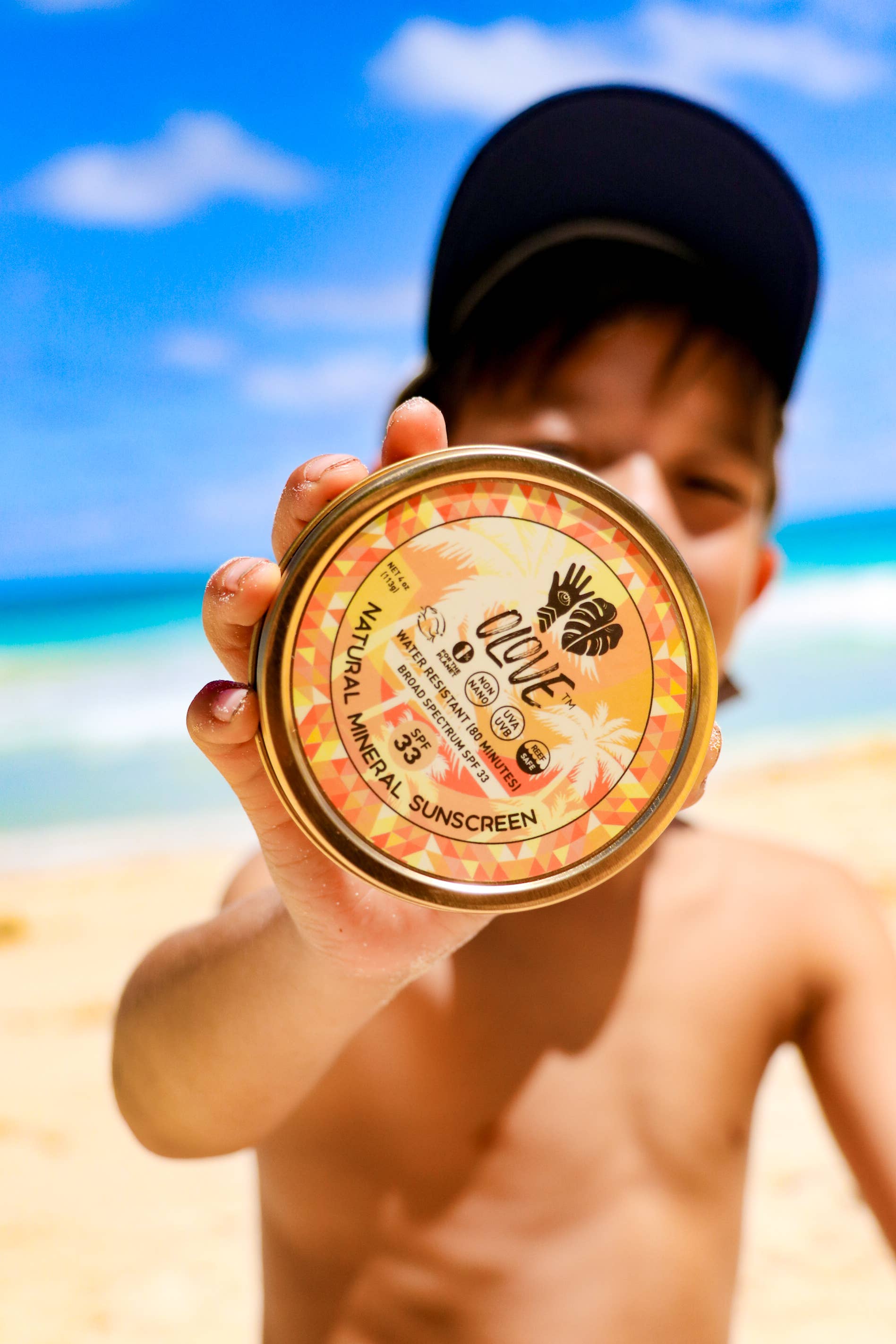 OLOVE skin - Vendita all'ingrosso Creme solari - Protezione Solare Minerale SPF 33 Viso e Corpo - 2 oz (57 g) da Viaggio, Sicura per la Barriera Corallina5