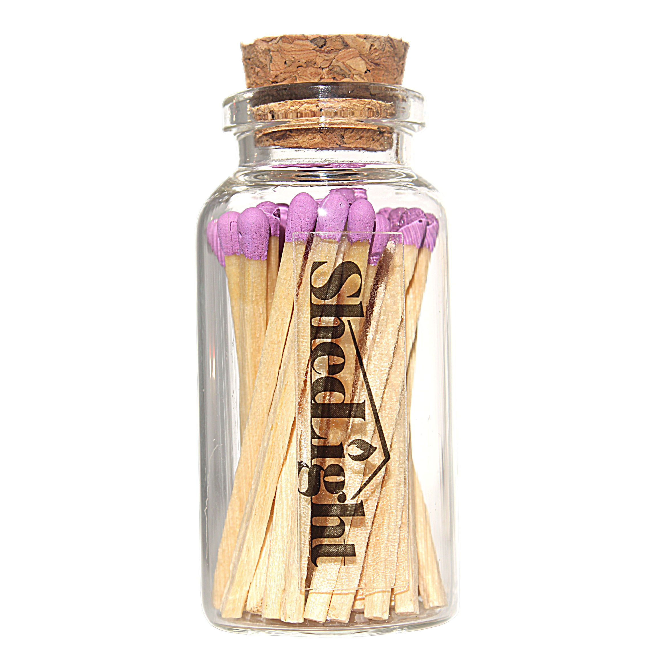 Shed Light Designs - Wholesale Matches - Glass Match Box - Rainbow Multicolored Colored Matches9