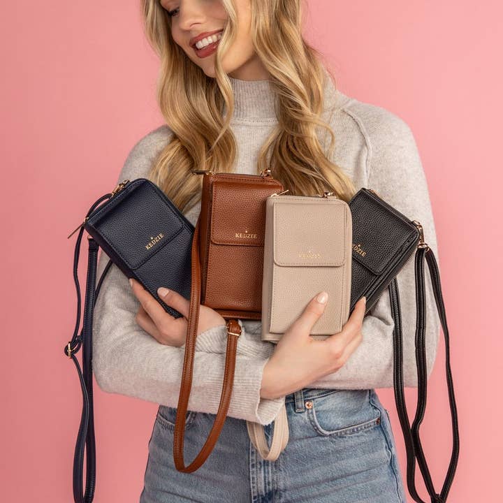 DM Merchandising - Wholesale Crossbody Bag - Women's - Kedzie Eclipse Smartphone Crossbody Open Stock