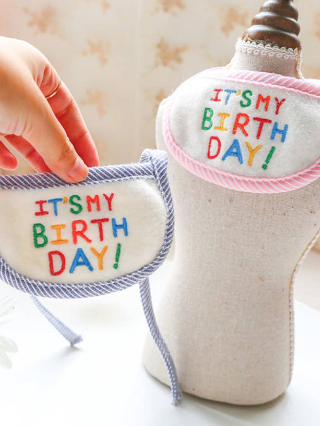 It's my Birthday Bib for wholesale by Shop Neighbors