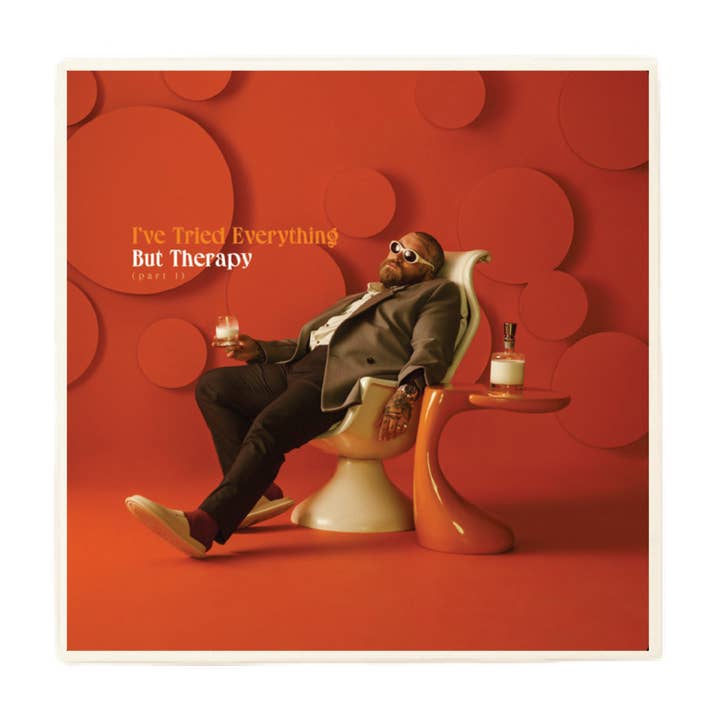 Teddy Swims Tentei de Tudo Menos Terapia Porta-copos do Álbum por atacado de Lucky Mfg. Co.