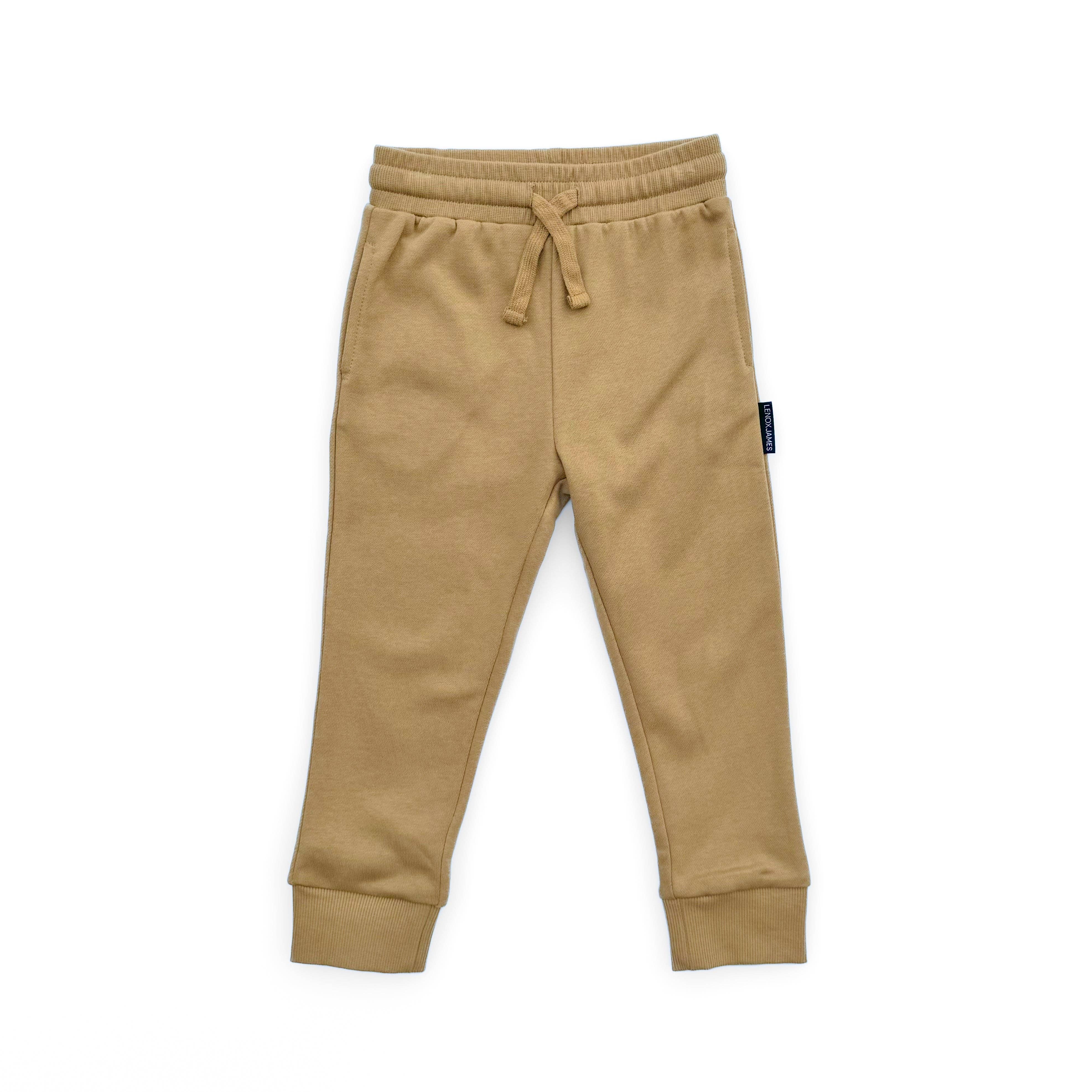 LENOX JAMES – wholesale Lounge sweatpants/jogging bottoms – Kids – JOGGERS - CAMEL
