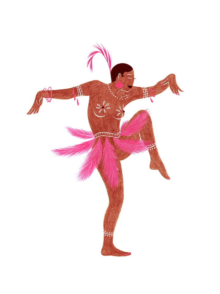 Joséphine. Card Format for wholesale by Heing