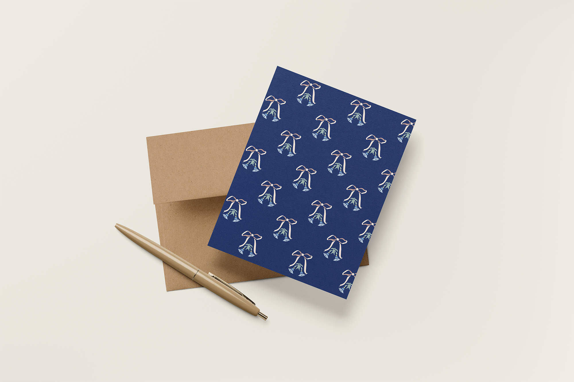 re:mused studio - Wholesale Gewone wenskaart - Bluebells A2 wenskaart1