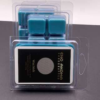 Juniperberry 6 cubes scented soy blend wax melt pack for wholesale by Eno Akoma Handcrafted