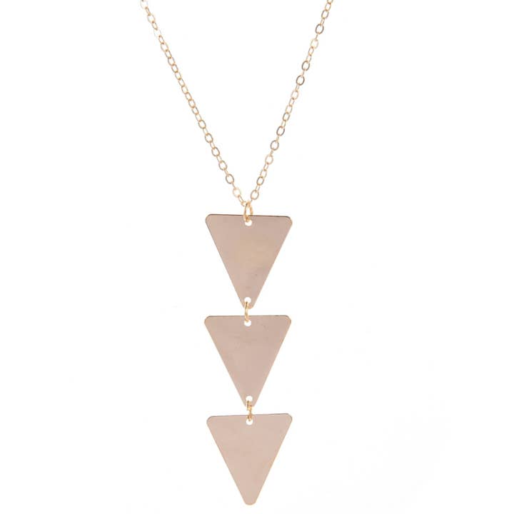Kate Tuesday Jewelry - Wholesale Pendant/Charm Necklace - Triangle Life Necklace2