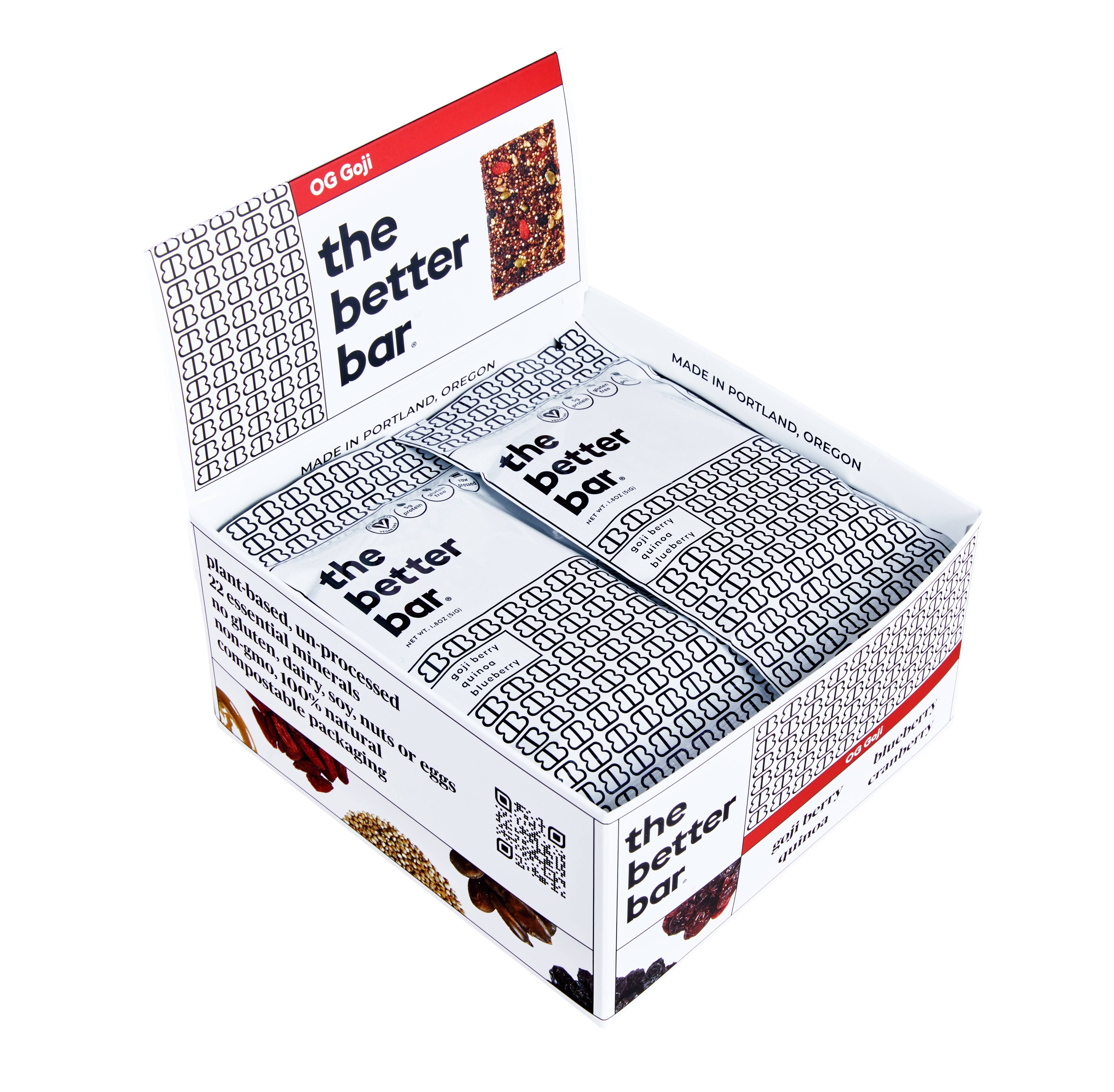 The Better Bar - Wholesale Snack Bar - The OG Goji Better Bar1
