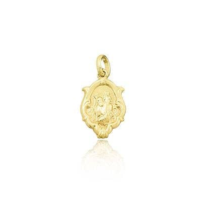 GoldFi - Wholesale Individual Charm/Pendant - 18k Gold Filled Saint Christopher Pendant3