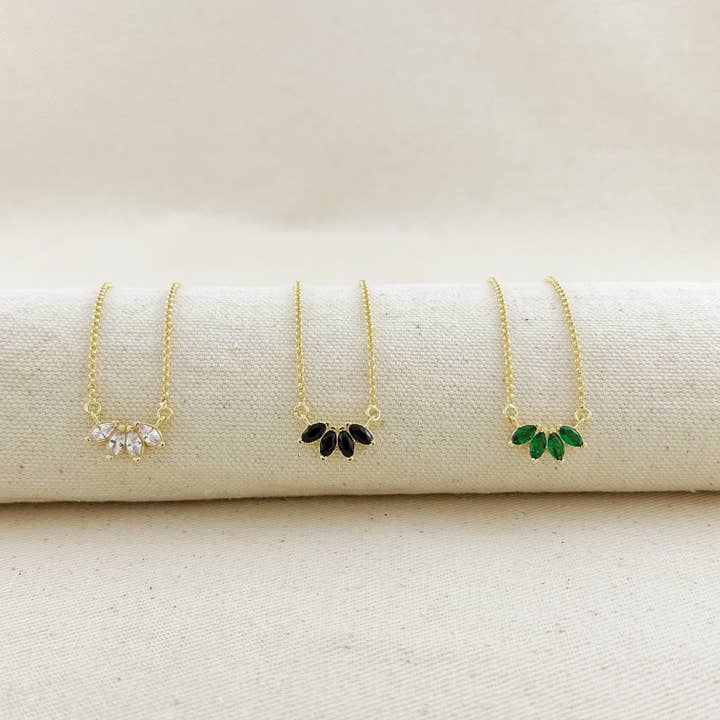 GoldFi – Großhandel Kette mit Anhänger/Charm – 18k Vergoldete Lotus-Halskette mit Zirkonia10