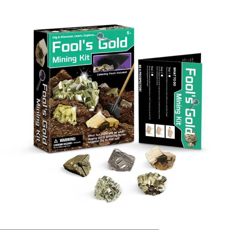 Earth's Gems Boutique - Wholesale Toy Set - Kids - Kid's Rocks and Minerals Mining Kit - Learning Game Set3