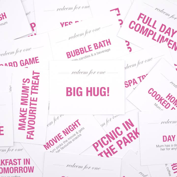 Cupidly - Wholesale Book - Adult - Little Coupon Book For Mum | Mother's Day Love Vouchers